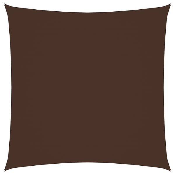 vidaXL Solsegel oxfordtyg rektangulärt 2,5x3 m brunt 135810