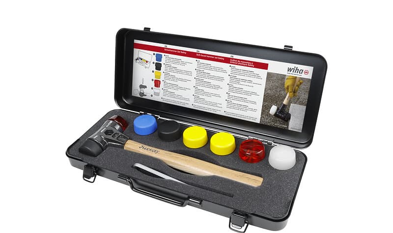 Wiha Gummihammare W44008; 620g tillbehör