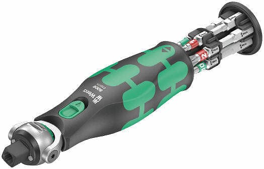 Wera Spärrhake 8009 Zyklop Pocket Imperial Set 1; 3/8''-1/4'' Bits spår