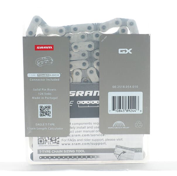 SRAM Gx T-type Eagle Solidpin T-type Powerlock Chain 126 Links 12s