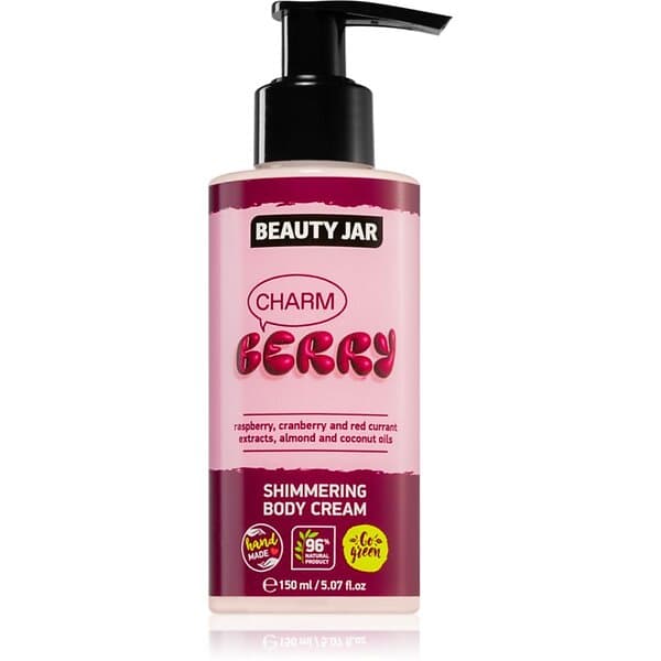 Beauty Jar Berry Charm Shimmering Body Cream 150ml