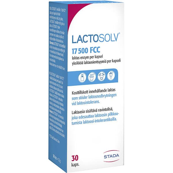 Lactosolv Laktosintolerans 30 st