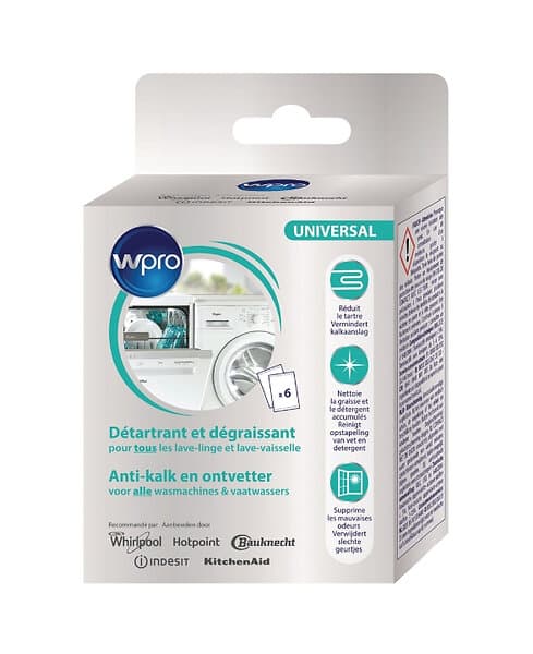 WPRO Avkalkningsmedel Disk- Tvättmaskin 300g