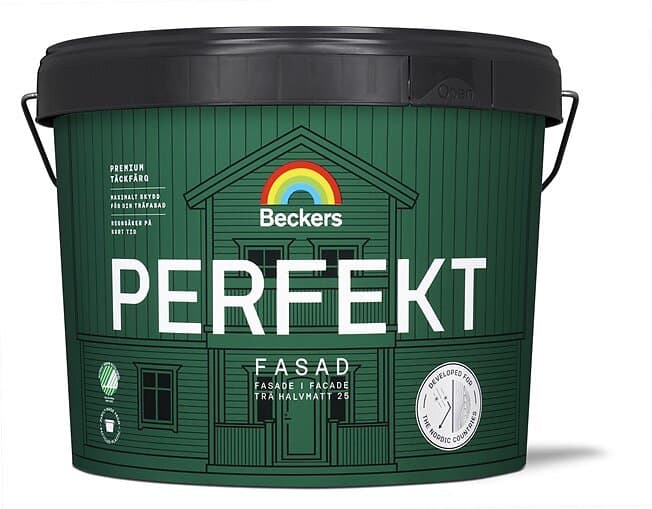 Beckers Perfekt Fasad 200 Vit 10l