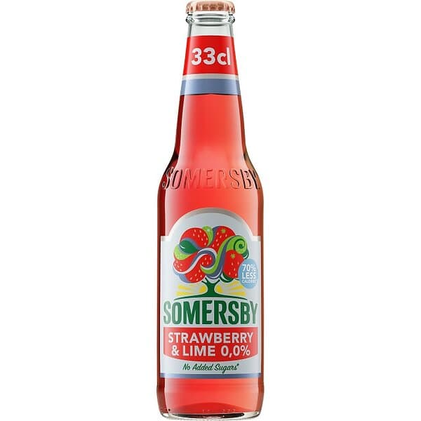 Somersby Strawberry Lime 0,0% Cider 33cl