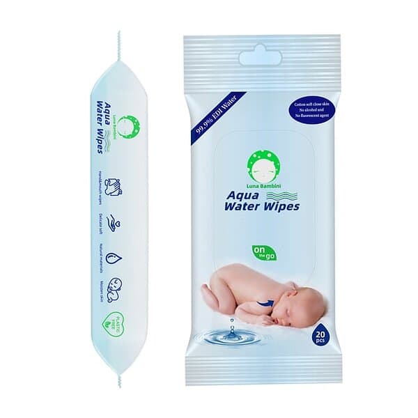 Luna Bambini Aqua Water Wipes 20st