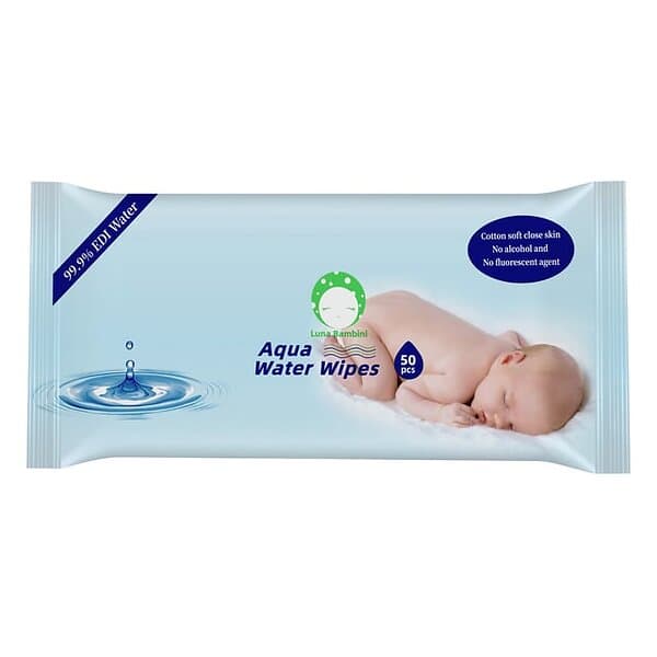 Luna Bambini Aqua Water Wipes 50st