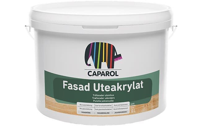 Caparol Fasad Uteakrylat Vit-bas 9l