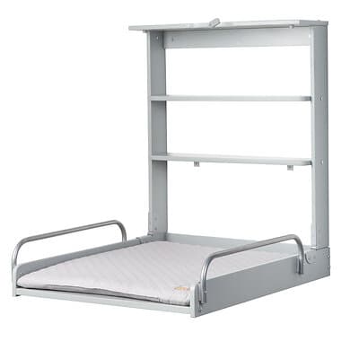 Roba Kids Väggskötbord taupe skötunderlägg Style grå