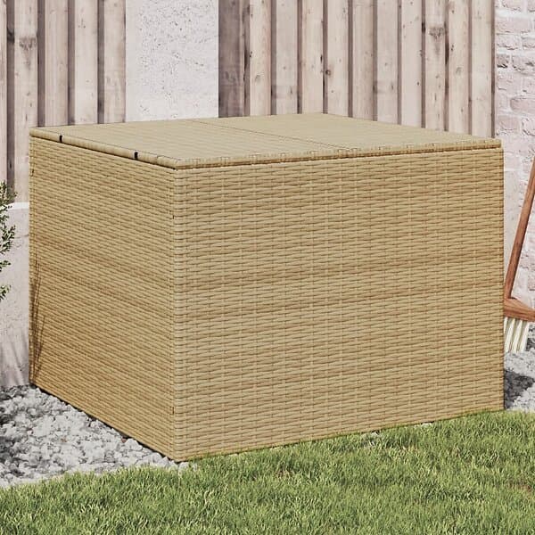 vidaXL Dynbox blandad beige 291L konstrotting 365339