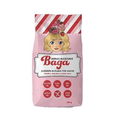 Baga Annas glutenfria mjukismix 350G