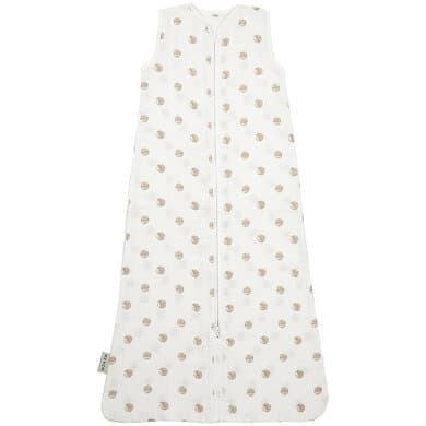 Meyco Baby Sovsäck i muslin med prickar sand