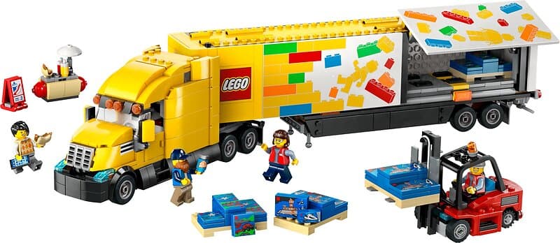 LEGO City 60440 Gul långtradare