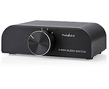 Nedis Analog Audio Switch 4 port 