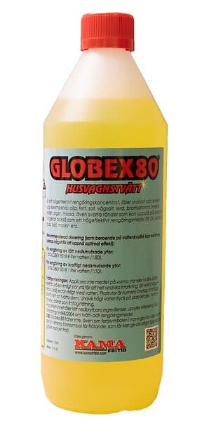 Globex 80 Vaskemiddel 1l med voks