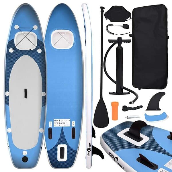 vidaXL Upplåsbar SUP-bräda set 300x76x10cm