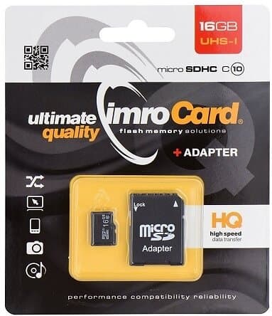 Imro MicroSDHC Class U1 16GB