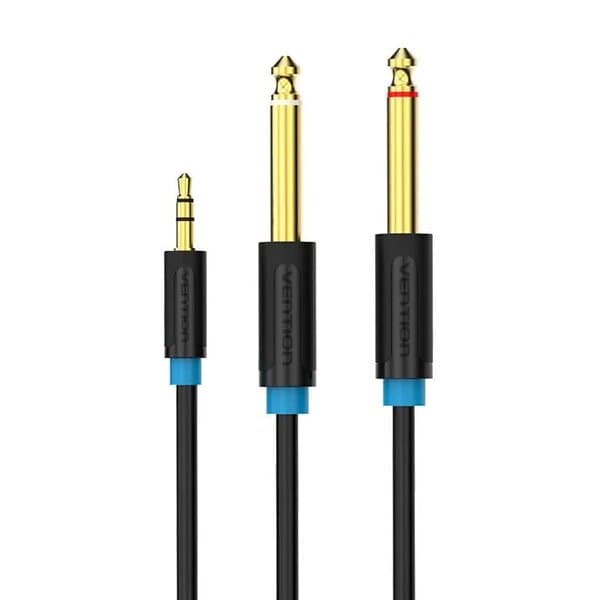 Vention 3,5mm Ma ST > 2x6.3mm Ma MO 5m