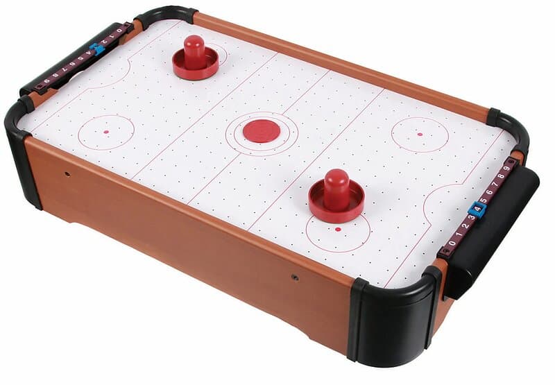 Mini Airhockeyspel 69x37 cm