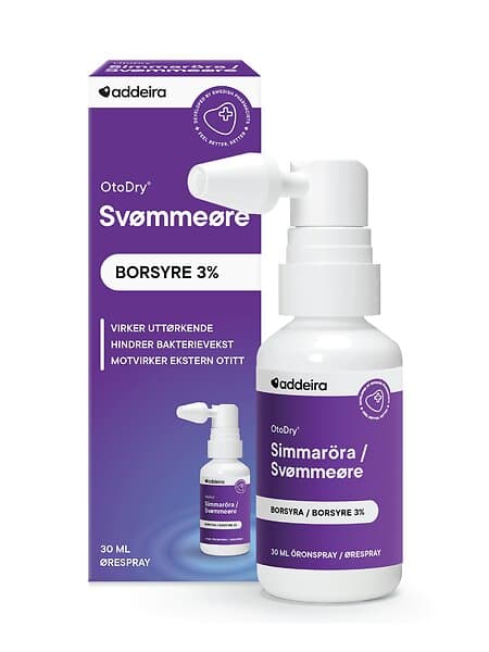 Addeira Otodry Spray mot Simmaröra 30ml