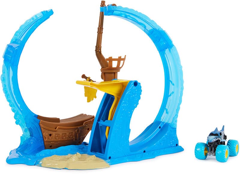 Monster Jam Megalodon Loop of Doom Lekset 1:64