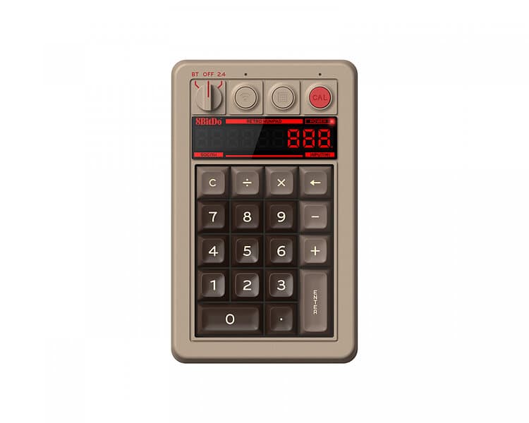 8Bitdo Retro 18 Mechanical Numpad - C64 Edition