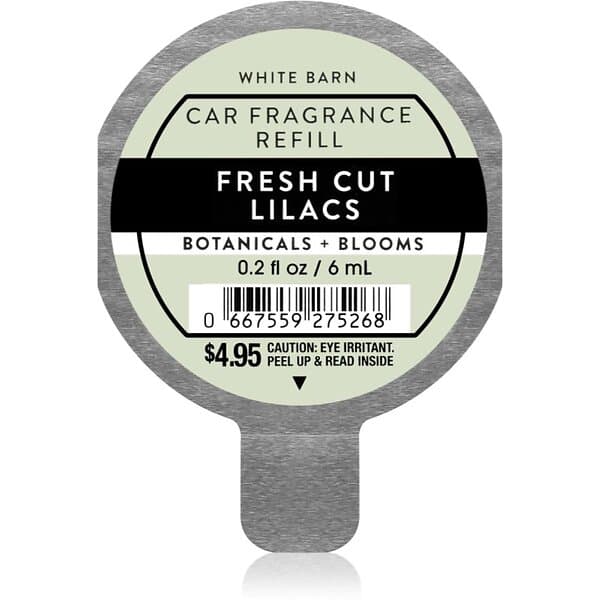 Bath & Body Works Fresh Cut Lilacs luftfräschare för bil Påfyllning 6ml