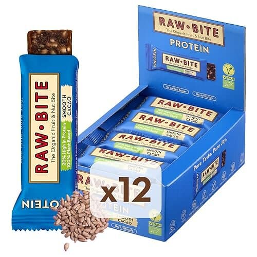 RawBite Smooth Protein Bar 45g 12st