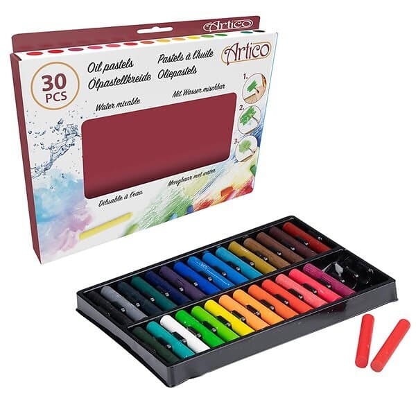 24.se Pastellkritor 30-pack