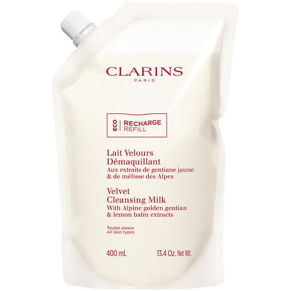 Clarins Velvet Cleansing Milk Refill 400ml