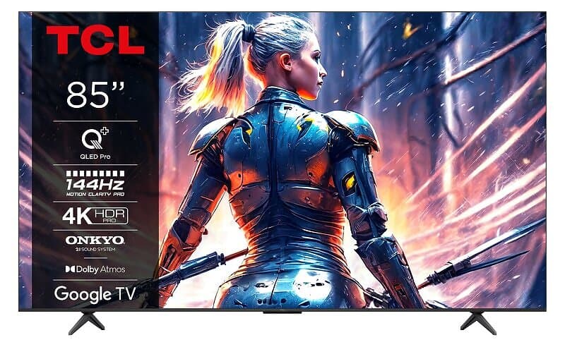 TCL 85T8B 85" QLED Pro 4K Google TV