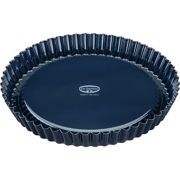 Dr. Oetker  Pajform 28 cm, emaljerat stål