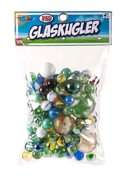 4-Kids Blandade Glaskulor 1 Kg