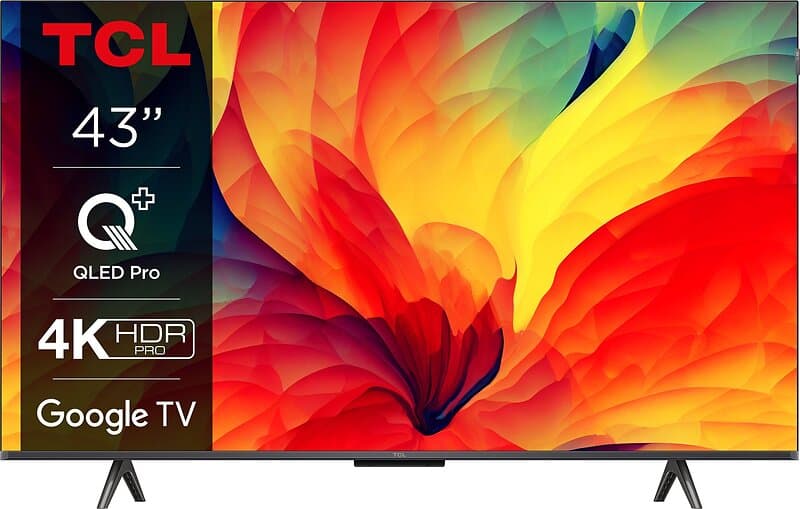 TCL 43" QLED780 4K QLED Smart TV (2024)