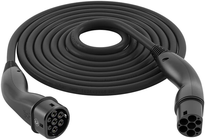 INF HELIX laddkabel Typ 2, upp till 22 kW
