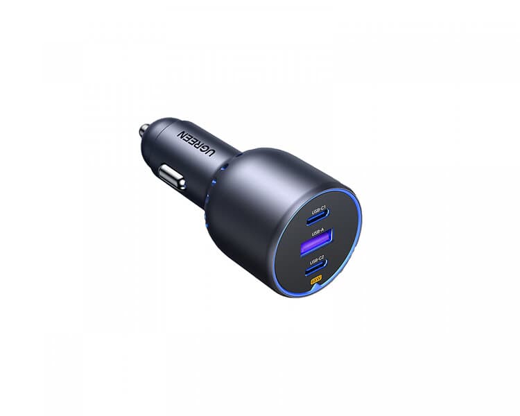 Ugreen Billaddare 3 ports 75W