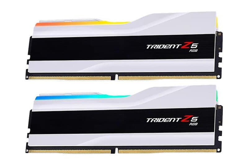 G.Skill Trident Z5 White RGB DDR5 6400MHz 2x48GB (F5-6400J3239F48GX2-TZ5RW)