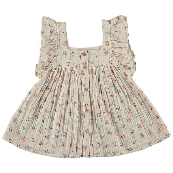 Tocoto Vintage Blommig Blus För Baby