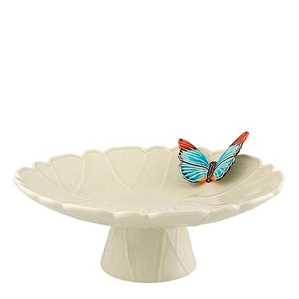Bordallo Pinheiro Cloudy Butterfly Tårtfat 39 cm