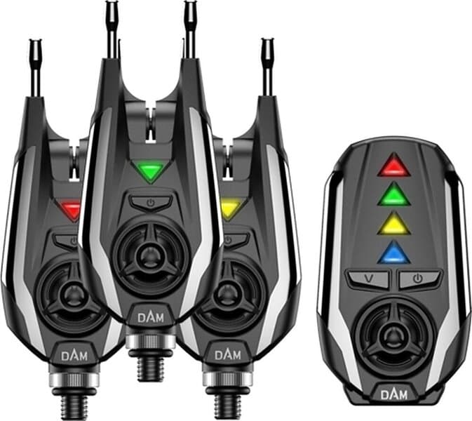 DAM Tfx Set 3 Plus Bite Alarm Silver