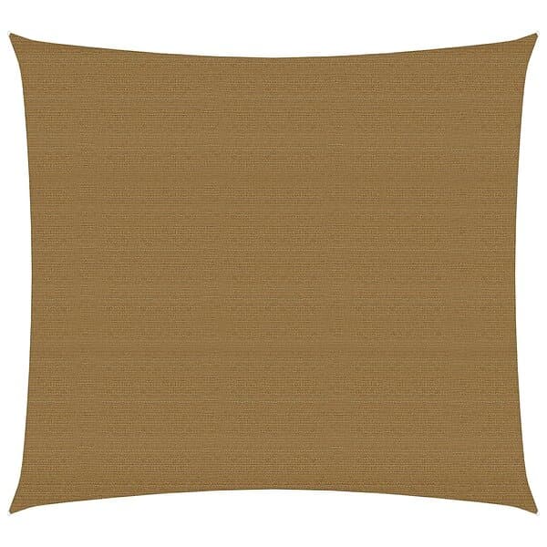 vidaXL Solsegel 160g/m² taupe 2x2,5 m HDPE 311391
