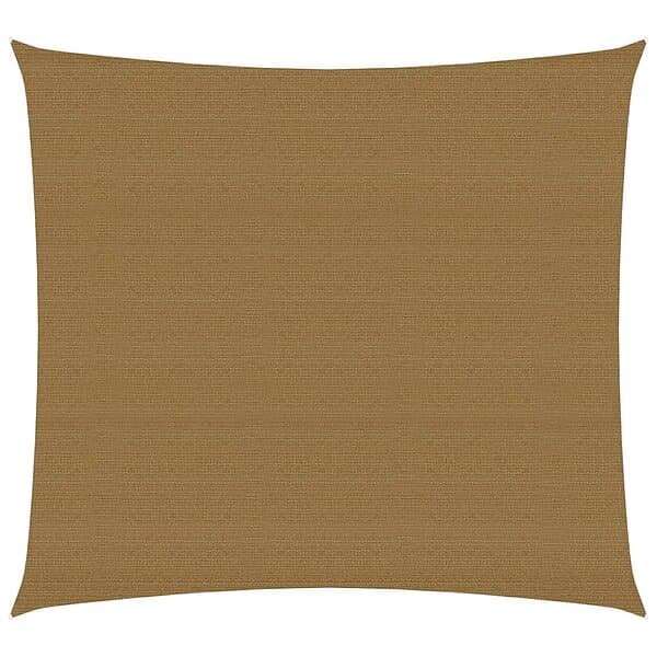 vidaXL Solsegel 160g/m² taupe 2,5x3 m HDPE 311397