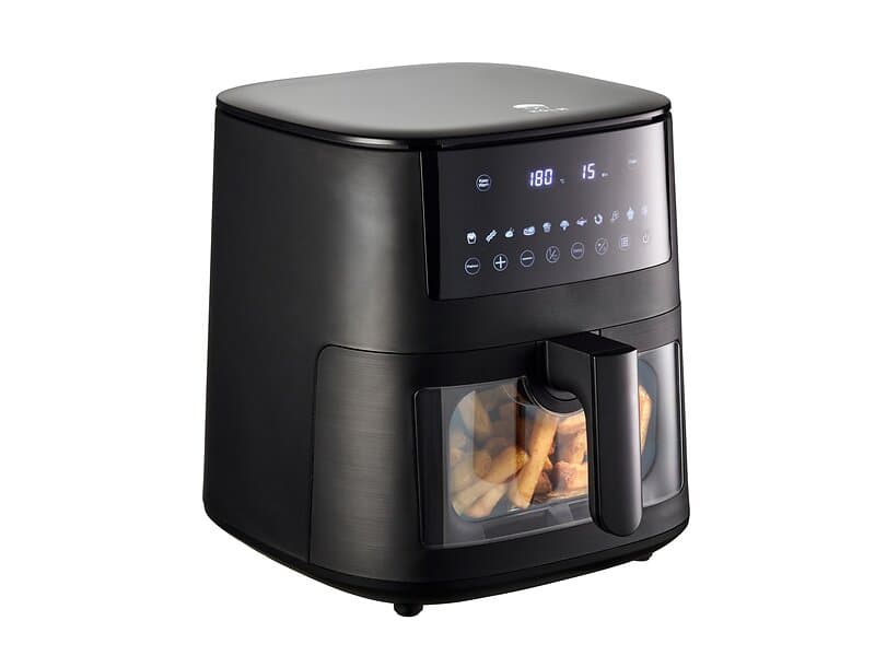 HOLM Airfryer med fönster 6,5 L 1650W