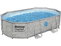 Bestway 56946 Power Steel Vista Pool Set, 488 x 305 x 107cm