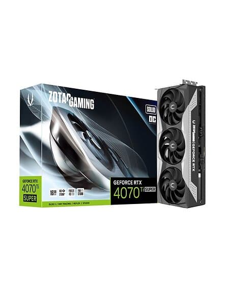 Zotac GeForce RTX 4070 Ti SUPER Solid OC 16GB 3xDP