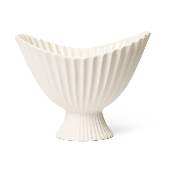Ferm Living Fountain Centrepiece Skål, 28 cm, Off-white