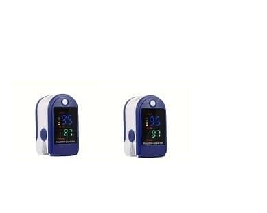 2-pack Oximeter Pulsmätare Med Oled Display