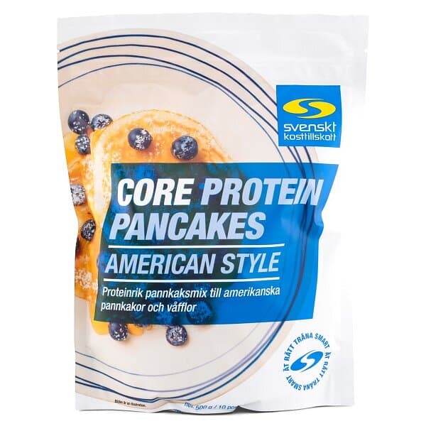 Svenskt Kosttillskott Core Protein Pancakes American Style 500g