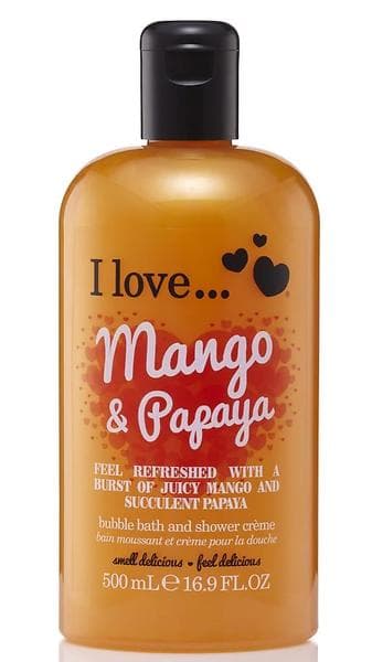 I Love... Mango & Papaya Bath & Shower Cream 500ml