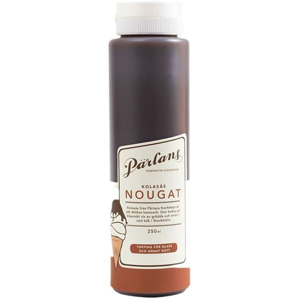 Pärlans Konfektyr Kolasås Nougat 250ml